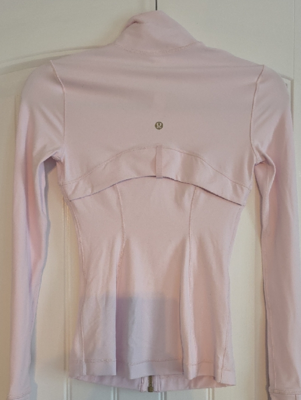 lululemon athletica Pale Pink Gold Full Zip - Picture 3 of 3